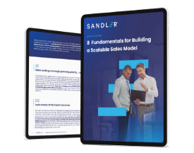 8 Fundamentals for building a scalable sales model