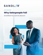 Why Salespeople Fail - Sandler eBook Why Salespeople Fail - Sandler eBook